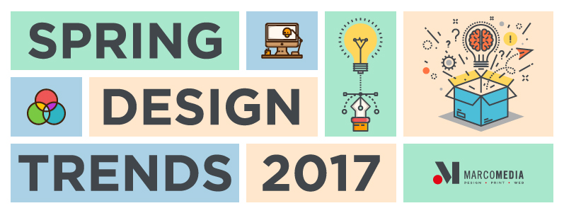 The Marcomedia guide to design trends for Spring 2017