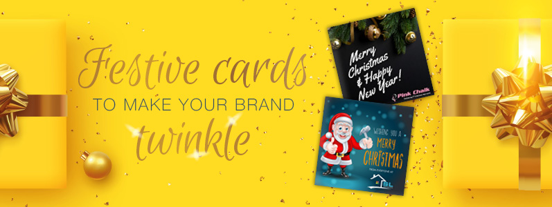 Inspiration: Festive cards to make your brand twinkle